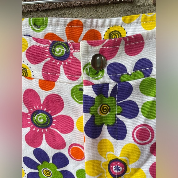 VTG Chriel Groovy Floral Pants Sz L  NWT - Picture 5 of 11